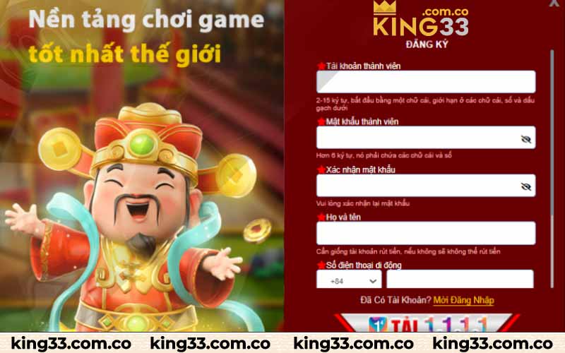 King33 - Nền tảng giải trí tốt nhất thế giới